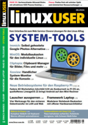 :  LinuxUser Magazin August No 08 2024