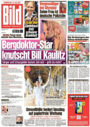 :  Bild Zeitung vom 25 Juli 2025