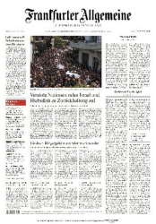 :  Frankfurter Allgemeine Zeitung vom 29 Juli 2024