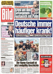 : Bild Zeitung vom 02 August 2024