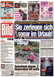 : Bild Zeitung vom 03 August 2024