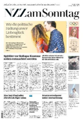 :  NZZ am Sonntag No 31 vom 04 August 2024