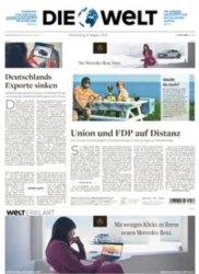 :  Die Welt vom 08 August 2024