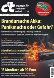 : ct Magazin für Computertechnik No 18 vom 09. August 2024