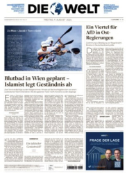 : Die Welt vom 09 August 2024