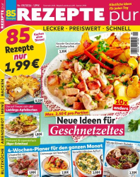 : Rezepte pur Magazin September No 09 2024
