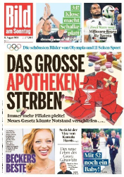 : Bild am Sonntag - 11 August 2024