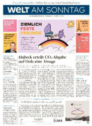 :  Die Welt am Sonntag vom 11 August 2024