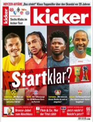 :  Kicker Sportmagazin No 66 vom 12 August 2024