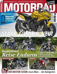 :  Motorrad Magazin No 18 vom 16 August 2024