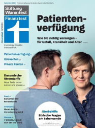 : Stiftung Warentest Finanztest Magazin September No 09 2024