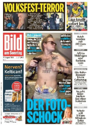 :  Bild am Sonntag vom 25 August 2024