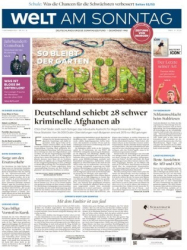 :  Die Welt am Sonntag Frühausgabe vom 31 August 2024