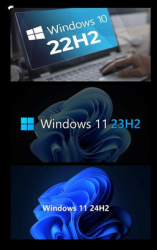 : Microsoft Windows 10 AiO 22H2 + Windows 11 Moment 5 AiO 23H2 + Windows 11 AiO 24H2