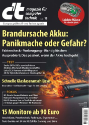 : ct Magazin für Computertechnik No 18 vom 09 August 2024
