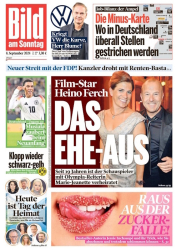 : Bild am Sonntag vom 08. September 2024