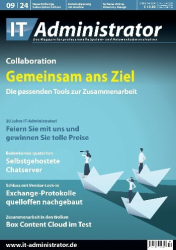 : IT-Administrator Magazin - September 2024