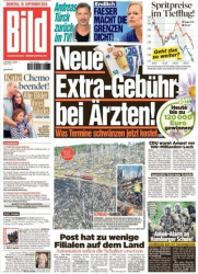 : Bild Zeitung vom 10 September 2024