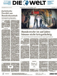 : Die Welt - 10. September 2024