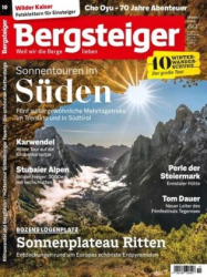 :  Bergsteiger Das Tourenmagazin Oktober No 10 2024