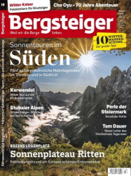 : Bergsteiger Das Tourenmagazin Oktober No 10 2024
