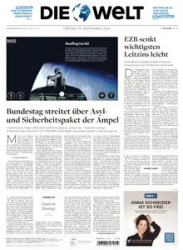 :  Die Welt vom 13 September 2024