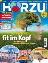 :  Hörzu Fernsehzeitschrift No 38 vom 13 September 2024