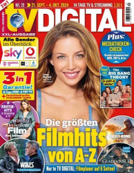 : Tv Digital Tage Tv- und Streaming No 20 vom 13  September 2024
