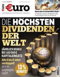 :  Euro Das Magazin für Wirtschaft und Geld Oktober No 10 2024