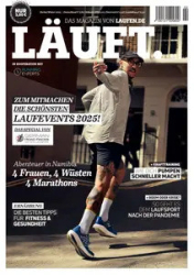 :  LÄUFT Das Magazin von laufen.de Herbst-Winter 2024