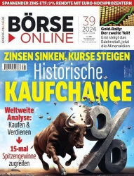 : Börse Online Magazin No 39 vom 26  September 2024
