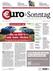 : Euro am Sonntag - 27. September 2024