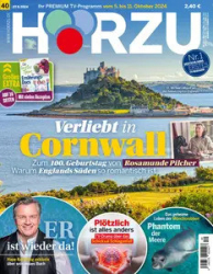 :  HÖRZU Fernsehzeitschrift No 40 vom 27 September 2024