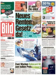 :  Bild Zeitung vom 01 Oktober 2024