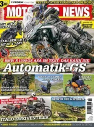 :  Motorrad News Magazin November No 11 2024