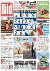 :  Bild Zeitung vom 04 Oktober 2024