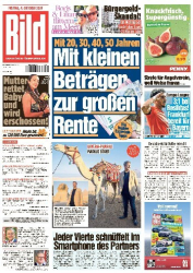 : Bild Zeitung vom 04. Oktober 2024