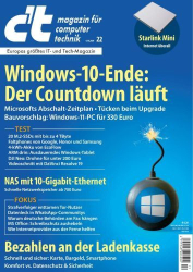 : c't Magazin für Computertechnik No 22 vom 04  Oktober 2024
