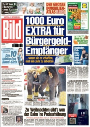 : Bild Zeitung vom 05. Oktober 2024