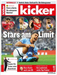 :  Kicker Sportmagazin No 82 vom 07 Oktober 2024