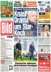 :  Bild Zeitung vom 12 Oktober 2024