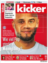 :  Kicker Sportmagazin No 84 vom 14 Oktober 2024