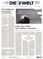 :  Die Welt vom 15 Oktober 2024