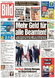 : Bild Zeitung vom 19 Oktober 2024