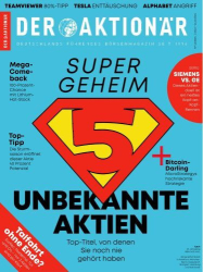 : Der Aktionär Börsenmagazin No 43 vom 19  Oktober 2024
