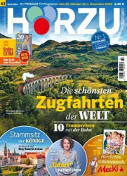 : HÖRzu Fernsehzeitschrift No 43 vom 18 Oktober 2024
