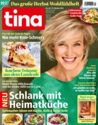 :  Tina Frauenmagazin No 44 vom 23 Oktober 2024