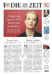 :  Die Zeit mit Magazin No 45 vom 24 Oktober 2024