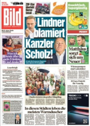 :  Bild Zeitung vom 25 Oktober 2024