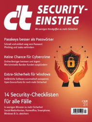 :  c't Magazin Sonderheft (Security Einstieg) No 04 2024